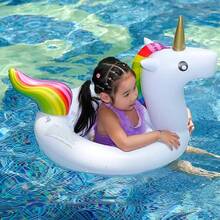 Floats Animals Lifeguards Children Float Animals Pool Toy Beach Summer Game - Unicorn - View 2