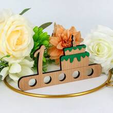 Giftota - Original Birthday Money Gift Wood - Money Gift For Bicycle - Aeroplane - Wedding - Ship - Car Wooden Gifts - Money Gift For Friends, Family, Lovers, Cyclists - Multiple Styles - 綠色蛋糕 - 查看 3