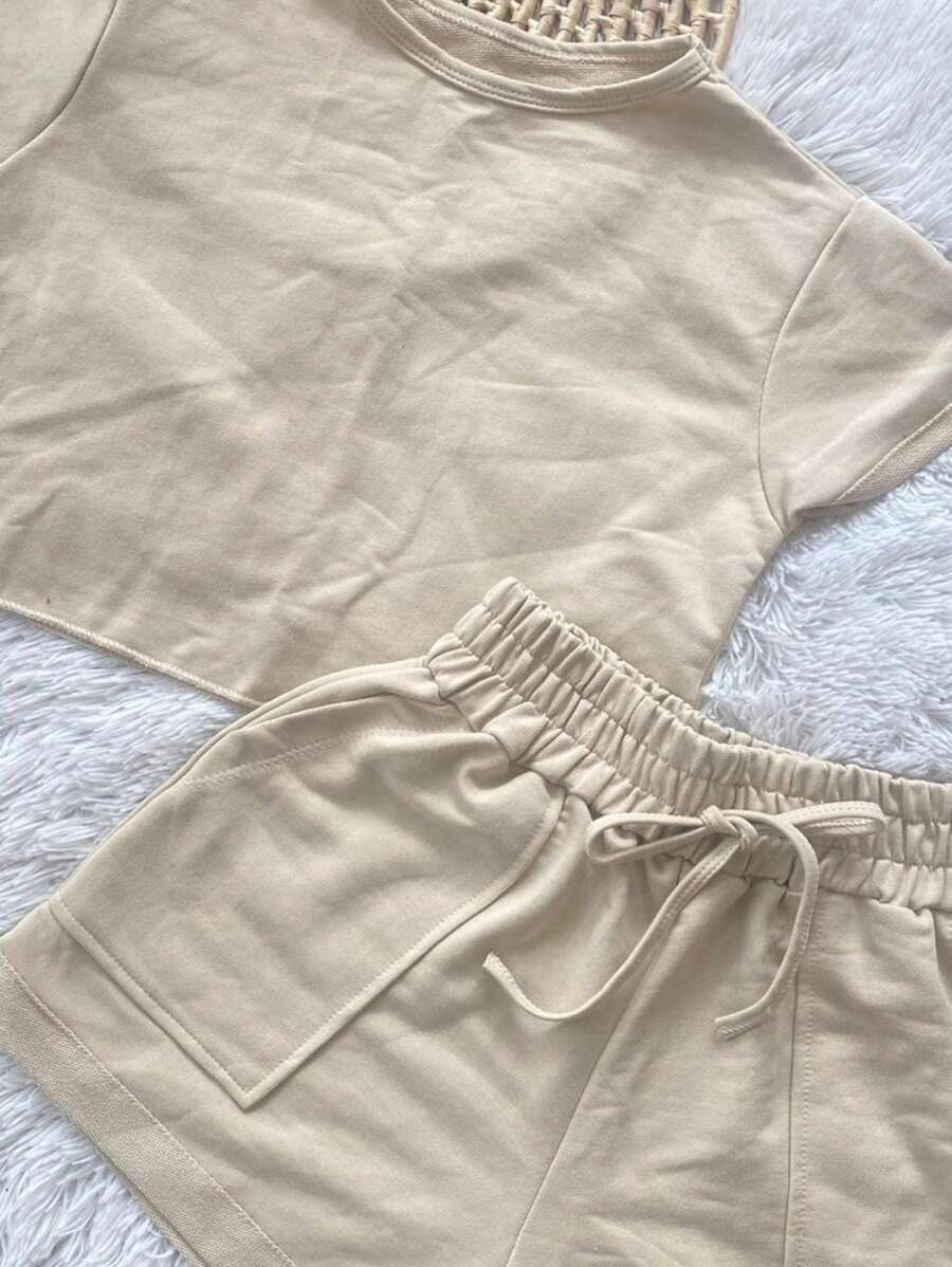 Young Girls Sets - Màu be - Xem 1