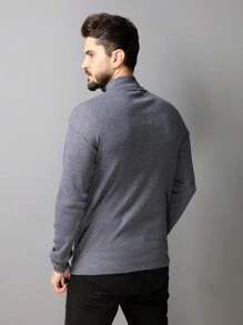 Men Sweaters - Grey - View 5