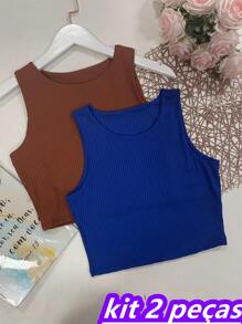 Women T-Shirts - 寶藍色 - 查看 1