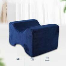 1pc Square-Shaped Leg Rest Pillow + Navy Or Grey Or Black Or White, Modern Style Simple Design Leg Rest Pillow With Breathable Quality Fabric, Suitable For Living Room Home Use Nap Sleeping Multiple Functions Sleep Aid, Can Be Used In Cars And Other Settings - Black Square Leg Pillow - View 5