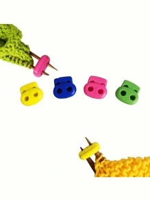 5/10/20 Pcs Knitting Needle Cover, Spring Needle Cover, Needle Tip Protector, Knitting & Crochet Supplies, Knitting Accessories, Knitting Gift, Random Color