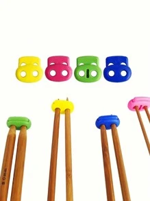 5/10/20 Pcs Knitting Needle Cover, Spring Needle Cover, Needle Tip Protector, Knitting & Crochet Supplies, Knitting Accessories, Knitting Gift, Random Color