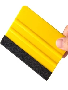 4pcs Car Window Tinting Tools Set: Square Squeegee, Felt, Scraper For Auto Film, Stickers, Decals Installation - Multicolor - View 7