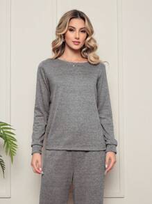 Women Two-Piece Outfits - Xám - Xem 3