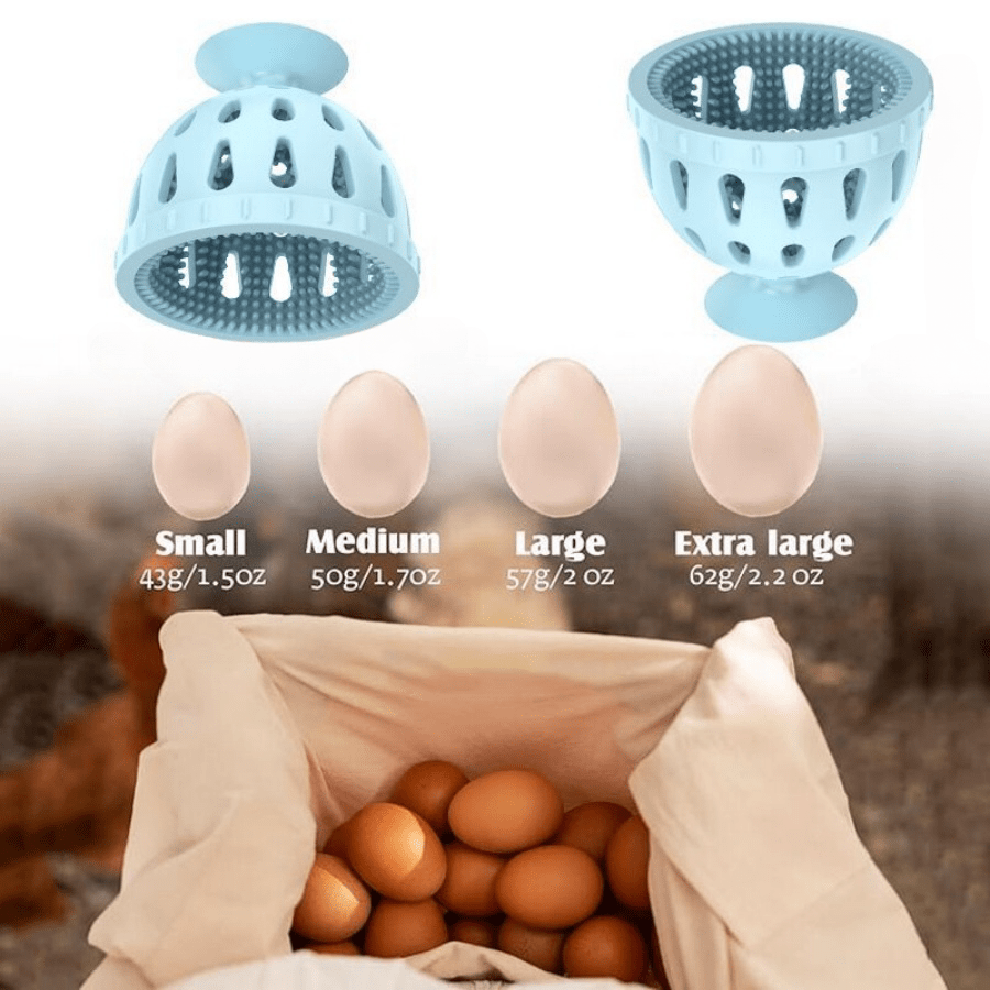 Silicone Egg Cleaning Brush, Reusable Cleaning Tool For Fresh Egg for
