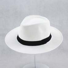 Chapeau de soleil large pour hommes, chapeau de plage d'été, protection solaire, chapeau de cowboy style européen et américain