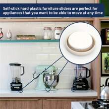 16pcs/32pcs Furniture Anti-Slip Pads, Easy Moving Table Corner Protectors, Floor Protection Cushions - Grey - View 4