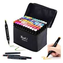 Plumones Touch 80 piezas Doble punta - Multicolor - Ver 2