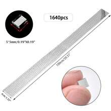 1 Roll Self-Adhesive Glass Mirror Mosaic Tiles, 5x5mm Acrylic Small Square Mirror Tiles Sticker Mosaic Pieces Disco Ball Mirror Tiles For DIY Craft Decoration Sticker Mosaic PiecesBathroom Wall Sticker Handmade Crafts Home Bar Decor - White - View 6