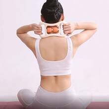 Yoga Pilates Stretching Ring For Shoulder And Back Massage, Muscle Stimulation, And Flexibility Enhancement - Orange - View 1