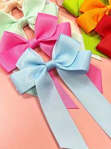 20 Peças Presilha De Cabelo De Cor Sólida Para Crianças, Acessórios De Cabelo Coloridos Para Crianças