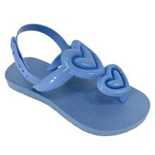 Kids Flat Sandals - Màu xanh lam - Xem 2