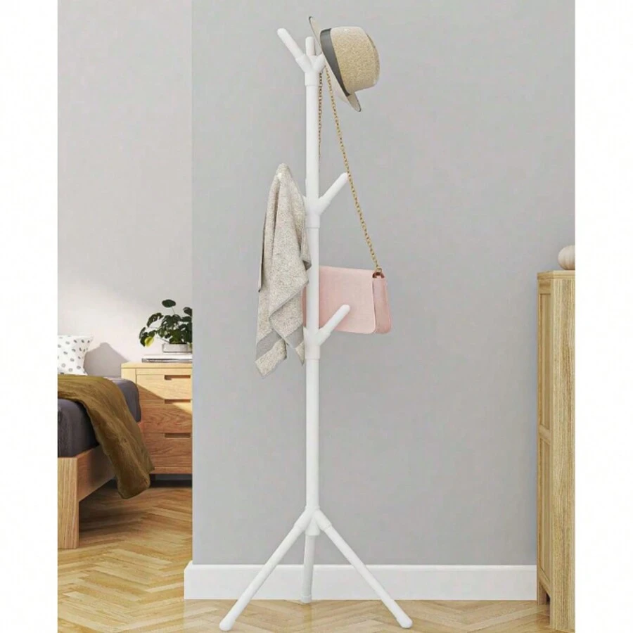 Coat Rack - White - View 1