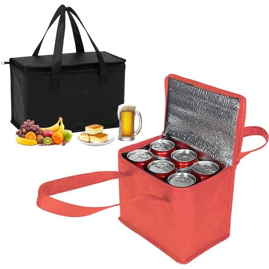Borsa termica con interno in lamina d'alluminio per alimenti e bevande