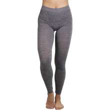 ToBeInStyle Women's Colorful Elastic Full Length Leggings - Heathered - Brown - View 7