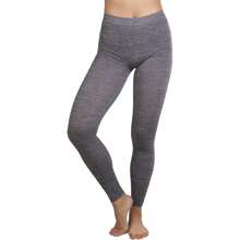 ToBeInStyle Women's Colorful Elastic Full Length Leggings - Heathered - Brown - View 6