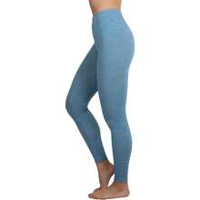 ToBeInStyle Women's Colorful Elastic Full Length Leggings - Heathered - Teal - View 3