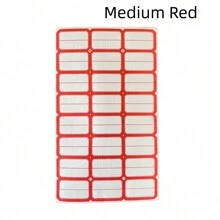 自粘標籤貼紙,適用於姓名標籤、辦公用品、家居整理、學校用品、超市定價、服裝標籤,可防水且可手寫