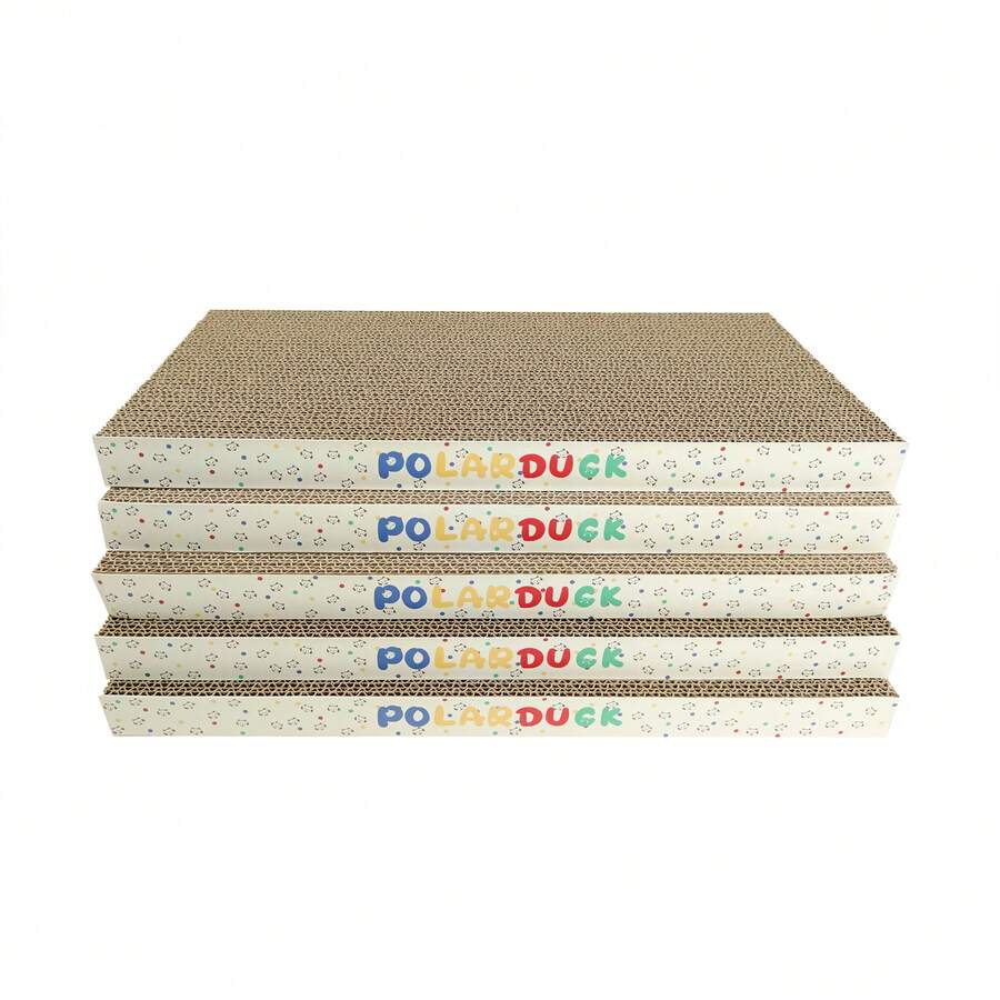 5 Packs Cat Scratch Pad Reversible Scratchers For Indoor Cats Sleeping, Playing And Claws