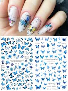2 piezas de pegatinas para uñas de mariposa azul con flores y letras inglesas, deslizadores autoadhesivos de calcomanías de uñas, decoraciones de arte de uñas de primavera para hacer en casa pegatinas de uñas
pegatinas uñas
uñas pegatina
calcomanías para uñas decoración de uñas pegatinas de uñas pegatinas para uñas etiqueta engomada