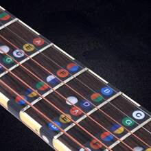 Guitar Fretboard Sticker, Chord Sticker, For Beginners' Acoustic Guitar Bass Guitar Learning And Practice, Note Sticker - Guitar Fretboard Stickers - View 1