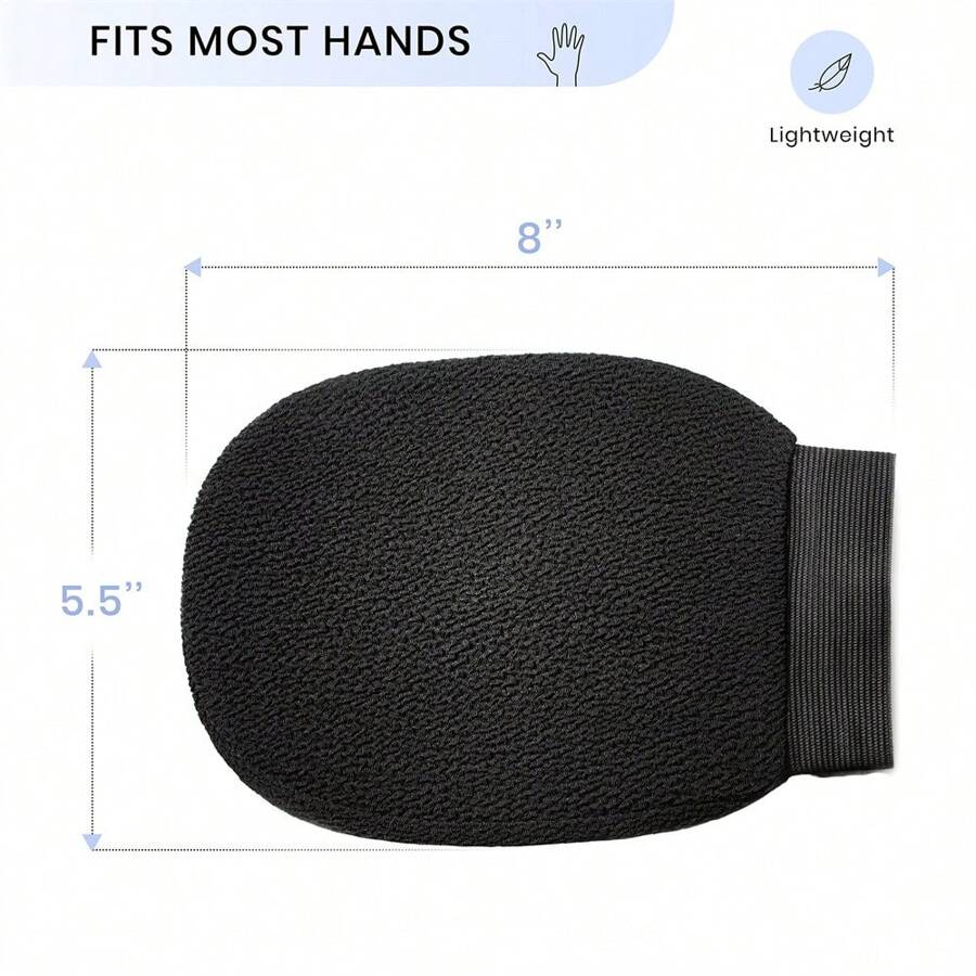 Korean Exfoliating Mitt For Remove Dead Skin. 100 Viscose Deep