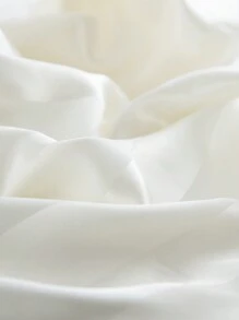 3pcs Down Comforter Cover Set, Satin Solid Soft Cozy Quilt Cover Set, Bedding Set For Bedroom And Guest Room (1* Down Comforter Cover+2* Pillowcases, No Comforter)