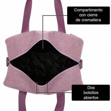 Cabin Bag Convertible Into Backpack 40x20x25cm Ryanair 10kg Hand Luggage Vueling Cabin Bag - Black/Navy Blue/Pink/Purple/Red/Gray - Purple - View 5