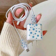 3 cái/bộ Thiết kế Bộ bảo vệ cáp dữ liệu Bộ , Ngăn ngừa Cable , Tương thích với iPhone Bộ sạc Loại vỏ - Nhiều màu - Xem 4