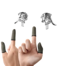 Gamer Trigger Combo 4 Fingers + Gamer Anti-Sweat Thimbles - Trong sáng - Xem 1