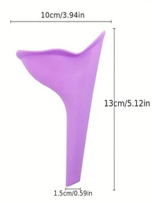 1入組女性站立小便器-戶外急救和避免不衛生的公共廁所的便攜式汽車小便器
