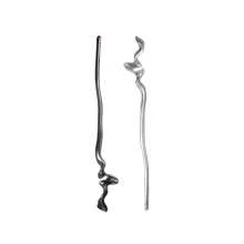 1 Stück einfache Haarspange für Dutt, Y2K Punk Metall Haarnadel, chinesische Haarclips Haarschmuck für Frauen