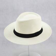 Chapeau de soleil large pour hommes, chapeau de plage d'été, protection solaire, chapeau de cowboy style européen et américain