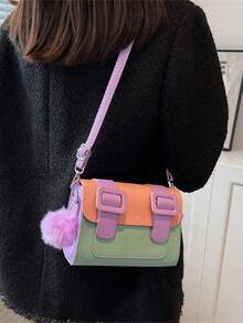 Đúng mốt , Retro Và Giải trí Phong cách Mới Của phụ nữ Cái túi Thích hợp Đối với Da giả Không thấm nước Mini Túi đeo vai Với Dây đeo có thể điều chỉnh , Phong cách Retro , Hình con bò , Hoàn hảo Qủa tặng Đối với Cái này Cái túi Là Có sẵn In Chất rắn Màu sắc Hoặc Chặn màu Phong cách Với A Gầy Dây thừng Chỉnh trang , Nhẹ Và Có thể mang đi , Nổi bật A Đập nhẹ Che phủ Và Với A - Hồng - Xem 6