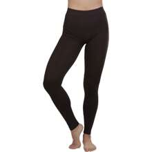 ToBeInStyle Women's Colorful Elastic Full Length Leggings - Full Length - Brown - View 5