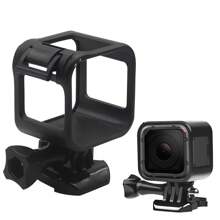 Estuche de marco protector para GoPro Hero 4s 5 Session, accesorios para cámara de acción, ligero - Negro - Ver 1