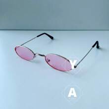 Men Fashion Glasses - Màu Hồng baby - Xem 7