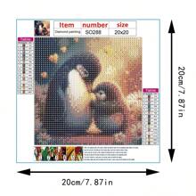 1pc DIY 5D Diamond Painting Kit - Name, Full Diamond Acrylic Round Painting Canvas, Embroidery Cross Stitch Art, Home Wall Decor Handcrafts, Frameless Gift - Offered In (20/30/40/50 Cm)