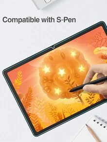 3PCS High Definition Anti-Fingerprint And Highly Transparent Tempered Glass Screen Protector Compatible With Samsung Tab A9/A9plus/S7/S8/S7plus/S8plus/S9/S9plus