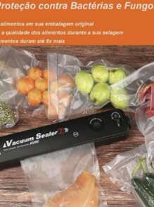 Domestic Vacuum Sealer Machine For June Festivals, Portable Packaging Machine, Dual Voltage, Hermetic Food Sealer - Black - View 5