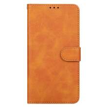 Compatible With Xiaomi Redmi Note 13 4G Leather Phone Case(Brown) - Brown - View 2