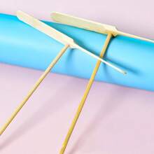 Flying Flying Dragonfly Toy Copter Hand Toy Dragonfly Balance Toy Helicopter Toy Wood - Multicolor - View 5