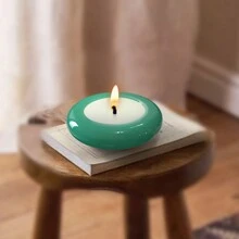 1pc Diy Crystal Resin Mould For Candle Holder, Storage Tray, Decoration, Silicone Mold For Pen Holder, Flower Pot