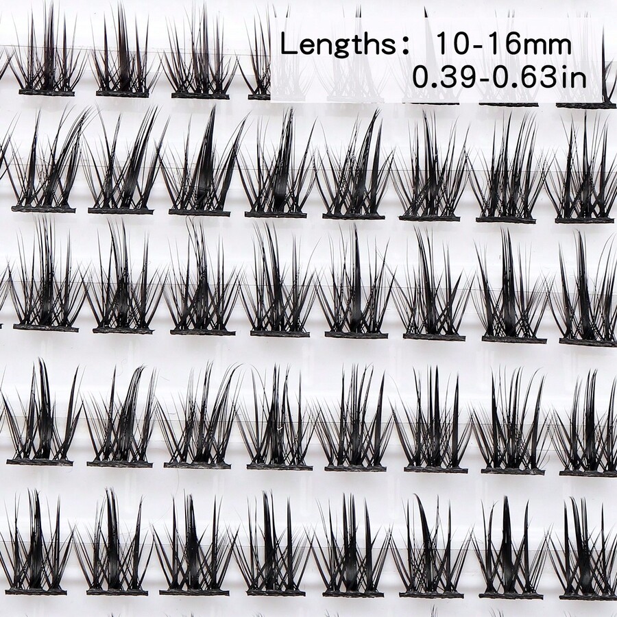 Cluster Lashes C Curl 100 Pcs Individual Segment Lash Clusters False