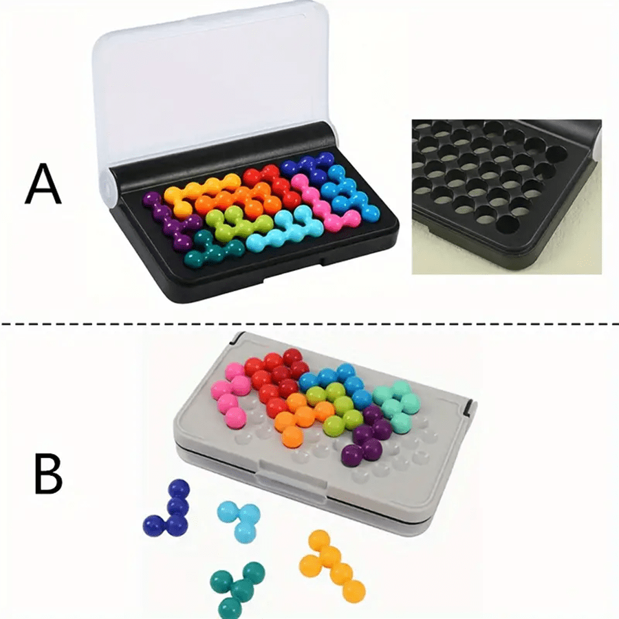 Brain Teaser Board Game Intelligence Training Toy For Logical & Spatial