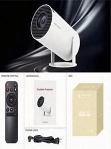 Projetor 4K HD 150 Polegadas Celular Tv B0x  PS Pc Wifi e Bluetooth HY300 Magcubic 110/220