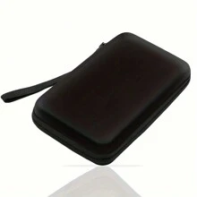 DALUHE 3ds Xl收納盒,eva防水硬殼保護盒,附可拆卸手腕帶,適用於new 3ds Xl,3ds Xl,3ds Ll,2ds Xl或dsi,ds Lite