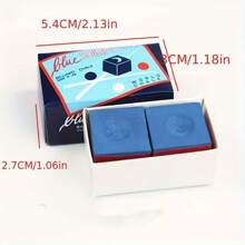 2pcs/Box With Professional Accessories To Enhance Your Billiards Game - Chocolate Powder And Talcum Powder Set,Adult Party Games Suitable For Halloween/Christmas/Thanksgiving - Apricot - View 2